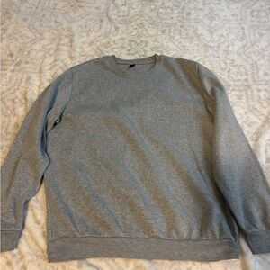 NFINITY Men's Heather Gray Crewneck Sweater
